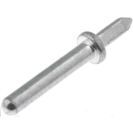 1365F.68; Solder pin; THT; tinned; brass; Ø: 1.3mm; Overall len: 12.5mm; VOGT 1365F.68; Solder pin; THT; tinned; brass; Ø: 1.3mm; Overall len: 12.5mm; VOGT