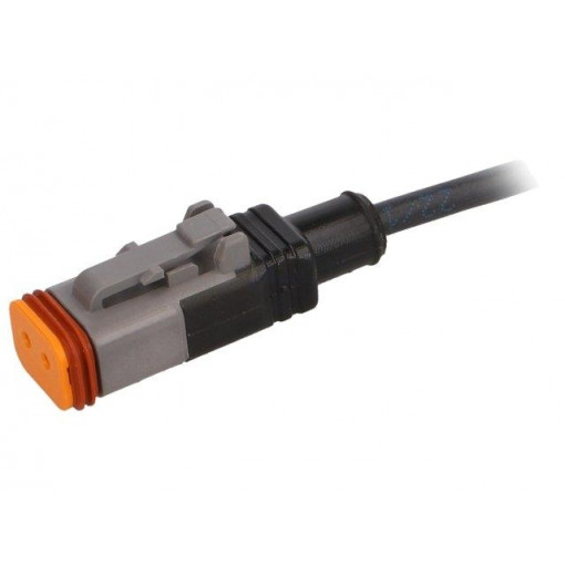 SAC-2P-1,5-PUR/DTFS; Connection lead; DT06-2S; PIN: 2; straight; 1.5m; plug; 48VAC; 8A; PHOENIX CONTACT