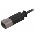 SAC-4P-DTMS/1,5-PUR; Connection lead; DT04-4P; PIN: 4; straight; 1.5m; plug; 48VAC; 8A; PHOENIX CONTACT
