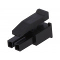 1445022-2; Plug; wire-wire; female; Micro MATE-N-LOK; 3mm; PIN: 2; for cable; TE Connectivity 1445022-2; Plug; wire-wire; female; Micro MATE-N-LOK; 3mm; PIN: 2; for cable; TE Connectivity