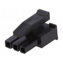 1445022-3; Plug; wire-wire; female; Micro MATE-N-LOK; 3mm; PIN: 3; for cable; TE Connectivity