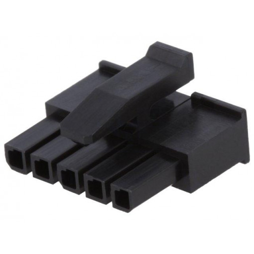 1445022-5; Plug; wire-wire; female; Micro MATE-N-LOK; 3mm; PIN: 5; for cable; TE Connectivity 1445022-5; Plug; wire-wire; female; Micro MATE-N-LOK; 3mm; PIN: 5; for cable; TE Connectivity