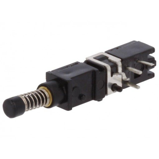 1446.1233; Switch: push-button; Pos: 2; SPDT; 0.5A/60VAC; 0.5A/60VDC; ON-(ON); MENTOR