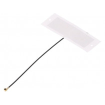 1461860100; Antenna; Bluetooth,GNSS,WiFi; 4dBi; linear; 53x18x0.1mm; U.FL; MOLEX 1461860100; Antenna; Bluetooth,GNSS,WiFi; 4dBi; linear; 53x18x0.1mm; U.FL; MOLEX