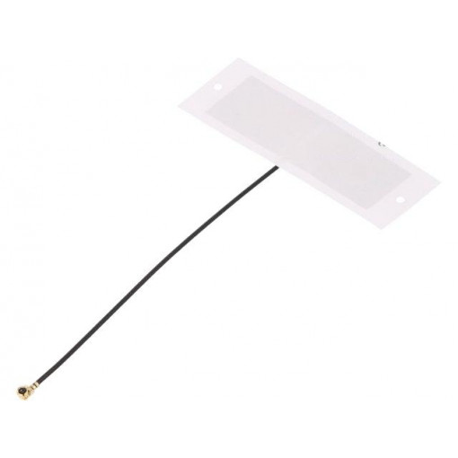 1461860100; Antenna; Bluetooth,GNSS,WiFi; 4dBi; linear; 53x18x0.1mm; U.FL; MOLEX 1461860100; Antenna; Bluetooth,GNSS,WiFi; 4dBi; linear; 53x18x0.1mm; U.FL; MOLEX