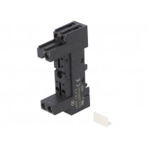 14FF-1Z-C2; Socket; PIN: 5; 10A; 250VAC; Mounting: DIN,on panel; Series: HF14FF; HONGFA RELAY