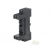 14FF-2Z-C2; Socket; PIN: 8; 10A; 250VAC; Mounting: DIN,on panel; Series: HF115F; HONGFA RELAY