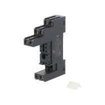14FF-2Z-C3; Socket; PIN: 8; 10A; 250VAC; Mounting: DIN,on panel; Series: HF115F; HONGFA RELAY