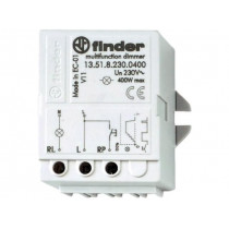 15.51.8.230.0400; Relay: installation; with dimmer; Mounting: in mounting box; IP20; FINDER 15.51.8.230.0400; Relay: installation; with dimmer; Mounting: in mounting box; IP20; FINDER