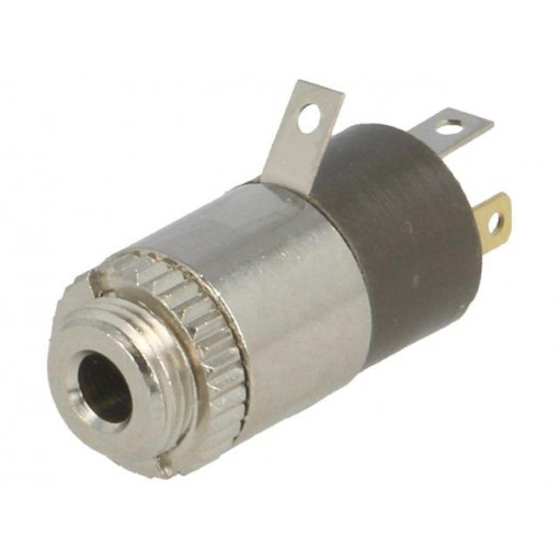 1500 01; Socket; Jack 2,5mm; female; stereo; ways: 4; straight; soldering; LUMBERG 1500 01; Socket; Jack 2,5mm; female; stereo; ways: 4; straight; soldering; LUMBERG