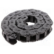 1500.025.038.0; Cable chain; Series: 1500; Bend.rad: 38mm; L: 999mm; Int.width: 25mm; igus