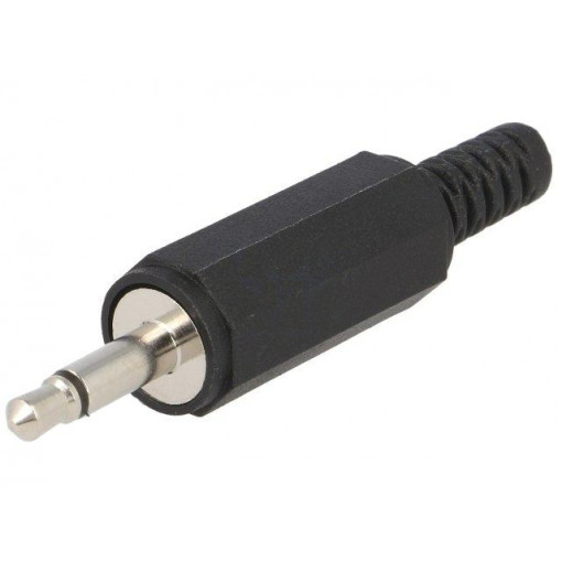 1532 06; Plug; Jack 3,5mm; male; mono; with strain relief; ways: 2; straight; LUMBERG