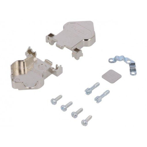 1534805-1; Enclosure: for D-Sub connectors; D-Sub 9pin,D-Sub HD 15pin; TE Connectivity