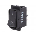 1552.2602; ROCKER; DPST; Pos: 2; OFF-ON; 16A/250VAC; black; IP40; none; 100mΩ; Marquardt