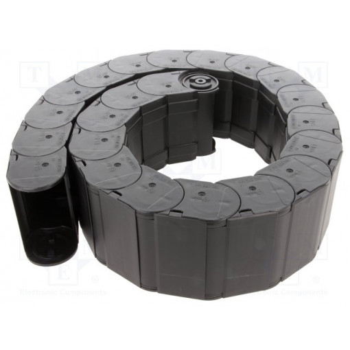 158.075.100.0; Cable chain; Series: 158; Bend.rad: 100mm; L: 1012mm; igus