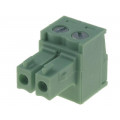 15EDGK-3.81-02P-14-00A(H); Pluggable terminal block; 3.81mm; ways: 2; straight; plug; female; DEGSON ELECTRONICS
