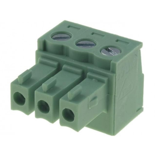 15EDGK-3.81-03P-14-00A(H); Pluggable terminal block; 3.81mm; ways: 3; straight; plug; female; DEGSON ELECTRONICS 15EDGK-3.81-03P-14-00A(H); Pluggable terminal block; 3.81mm; ways: 3; straight; plug; female; DEGSON ELECTRONICS