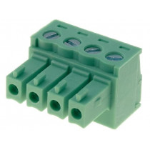 15EDGK-3.81-04P-14-00A(H); Pluggable terminal block; 3.81mm; ways: 4; straight; plug; female; DEGSON ELECTRONICS 15EDGK-3.81-04P-14-00A(H); Pluggable terminal block; 3.81mm; ways: 4; straight; plug; female; DEGSON ELECTRONICS