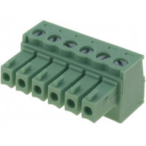 15EDGK-3.81-06P-14-00A(H); Pluggable terminal block; 3.81mm; ways: 6; straight; plug; female; DEGSON ELECTRONICS 15EDGK-3.81-06P-14-00A(H); Pluggable terminal block; 3.81mm; ways: 6; straight; plug; female; DEGSON ELECTRONICS