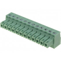 15EDGK-3.81-12P-14-00A(H); Pluggable terminal block; 3.81mm; ways: 12; straight; plug; female; DEGSON ELECTRONICS 15EDGK-3.81-12P-14-00A(H); Pluggable terminal block; 3.81mm; ways: 12; straight; plug; female; DEGSON ELECTRONICS