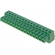 15EDGK-3.81-16P-14-00A(H); Pluggable terminal block; 3.81mm; ways: 16; straight; plug; female; DEGSON ELECTRONICS 15EDGK-3.81-16P-14-00A(H); Pluggable terminal block; 3.81mm; ways: 16; straight; plug; female; DEGSON ELECTRONICS
