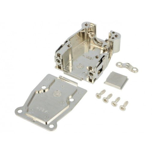 16-001750; Enclosure: for D-Sub connectors; D-Sub 9pin,D-Sub HD 15pin; CONEC 16-001750; Enclosure: for D-Sub connectors; D-Sub 9pin,D-Sub HD 15pin; CONEC