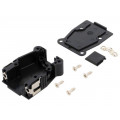 16-001810; Enclosure: for D-Sub connectors; D-Sub 9pin,D-Sub HD 15pin; CONEC