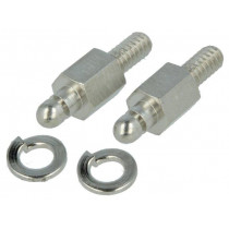 16-002190; Spring lock set for D-Sub; Series: SnapLock; cable-panel; CONEC 16-002190; Spring lock set for D-Sub; Series: SnapLock; cable-panel; CONEC