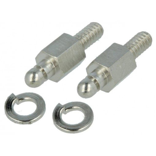 16-002190; Spring lock set for D-Sub; Series: SnapLock; cable-panel; CONEC 16-002190; Spring lock set for D-Sub; Series: SnapLock; cable-panel; CONEC