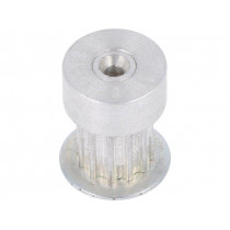 16 T2,5   12-200ZA; Belt pulley; T2.5; W: 4; 6mm; whell width: 16mm; Ø: 9mm; aluminium; OPTIBELT 16 T2,5   12-200ZA; Belt pulley; T2.5; W: 4; 6mm; whell width: 16mm; Ø: 9mm; aluminium; OPTIBELT