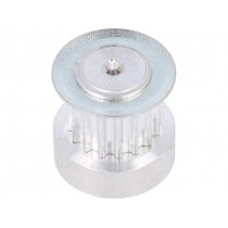 16 T2,5   16-200ZA; Belt pulley; T2.5; W: 4; 6mm; whell width: 16mm; Ø: 12.2mm; aluminium; OPTIBELT 16 T2,5   16-200ZA; Belt pulley; T2.5; W: 4; 6mm; whell width: 16mm; Ø: 12.2mm; aluminium; OPTIBELT