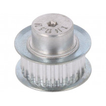 16 T2,5   24-200ZA; Belt pulley; T2.5; W: 4; 6mm; whell width: 16mm; Ø: 18.5mm; aluminium; OPTIBELT 16 T2,5   24-200ZA; Belt pulley; T2.5; W: 4; 6mm; whell width: 16mm; Ø: 18.5mm; aluminium; OPTIBELT