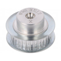16 T2,5   30-200ZA; Belt pulley; T2.5; W: 4; 6mm; whell width: 16mm; Ø: 23.35mm; ZRS; OPTIBELT 16 T2,5   30-200ZA; Belt pulley; T2.5; W: 4; 6mm; whell width: 16mm; Ø: 23.35mm; ZRS; OPTIBELT
