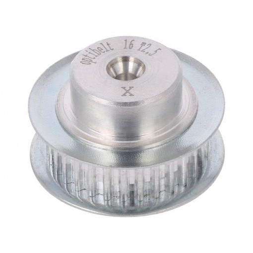 16 T2,5   32-200ZA; Belt pulley; T2.5; W: 4; 6mm; whell width: 16mm; Ø: 24.95mm; ZRS; OPTIBELT