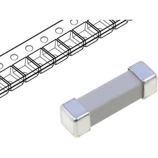 160016.4; Fuse: fuse; time-lag; 4A; 250V; SMD; ceramic; 16x4,5x4,5mm; SIBA