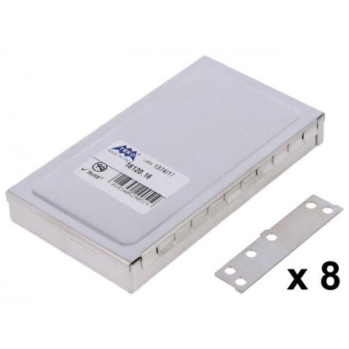 16120.16; Enclosure: shielding; X: 68mm; Y: 122mm; Z: 17mm; steel; TEKO