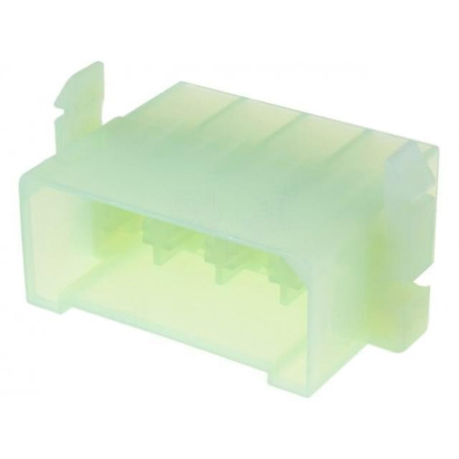 163008; Terminals cover; male; for push-on 6.3mm connectors with lock; TE Connectivity