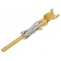 163082-2; Contact; male; 0.75÷1.5mm2; 18AWG÷16AWG; Type III+; gold-plated; TE Connectivity