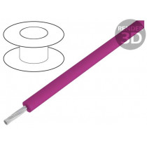 1636 RD005; Wire; Lead Wire; stranded; Cu; EPDM; red; 5kV; -30÷90°C; 30,5m; 18AWG; ALPHA WIRE