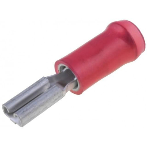 165142; Wire pin terminal; Ø: 1.8mm; 0.3÷1.42mm2; crimped; for cable; red; TE Connectivity