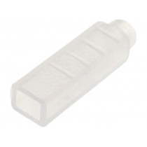 16679W; Terminals cover; female; for push-on 2,8mm connectors; ways: 1; IMP 16679W; Terminals cover; female; for push-on 2,8mm connectors; ways: 1; IMP