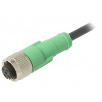 SAC-5P-3,0-PUR/M12FS; Connection lead; M12; PIN: 5; straight; 3m; plug; 60VAC; 4A; -25÷90°C; PHOENIX CONTACT