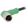 SAC-5P-1,5-PUR/M12FR; Connection lead; M12; PIN: 5; angled; 1.5m; plug; 60VAC; 4A; -25÷90°C; PHOENIX CONTACT