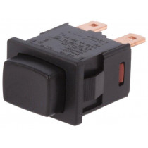 1683.1201; Switch: push-button; Pos: 2; SPST-NO; 4A/250VAC; 16A/250VAC; IP40; Marquardt