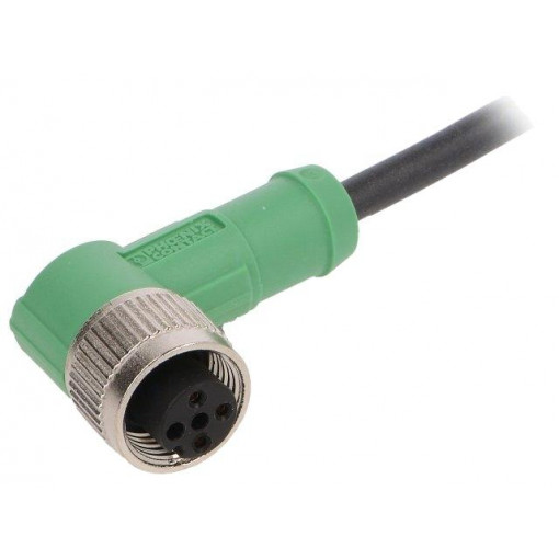 SAC-3P-1,5-PUR/M12FR; Connection lead; M12; PIN: 3; angled; 1.5m; plug; 250VAC; 4A; 250VDC; PHOENIX CONTACT