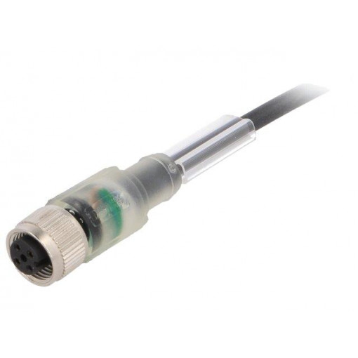 SAC-4P-1,5-PUR/M12FS-2L; Connection lead; M12; PIN: 4; straight; 1.5m; 4A; -25÷90°C; IP68; PHOENIX CONTACT