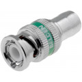 1694ABHD1; Plug; BNC; male; 75Ω; RG6; crimped TRUE 360; Tool: CPLCRBC-BR; BELDEN