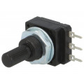 16PMI-47K; Potentiometer: shaft; single turn; 47kΩ; 60mW; PCB; 6mm; plastic; SR PASSIVES 16PMI-47K; Potentiometer: shaft; single turn; 47kΩ; 60mW; PCB; 6mm; plastic; SR PASSIVES