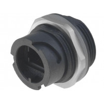 17-10019; Socket; coupler; PIN: 8; Cat: 5e; Layout: 8p8c; IP67; Mat: plastic; CONEC