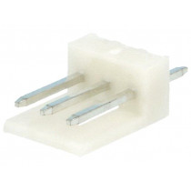 171825-3; Wire-board; socket; male; EI; 2.5mm; PIN: 3; THT; 3.5A; tinned; TE Connectivity